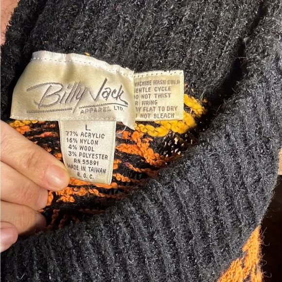 Vintage Rainbow Sweater Dress - Picture 3 of 3